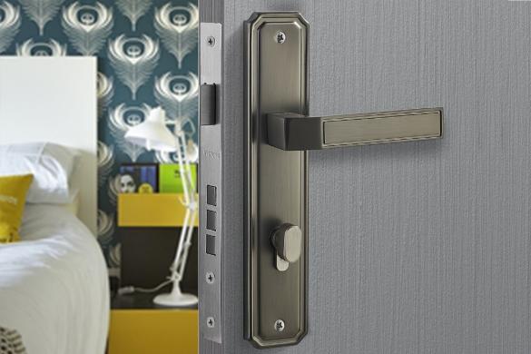 Khóa cửa VICKINI 33013.002 MSB dài 260 - Ảnh 2
