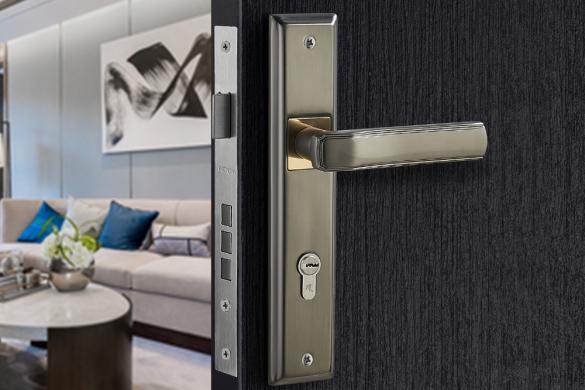 Khóa cửa VICKINI 33014.002 MSB dài 260 - Ảnh 2