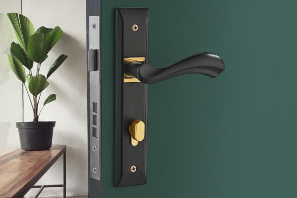 Khóa cửa VICKINI 33016.001 ORB/GP dài 260 - Ảnh 2