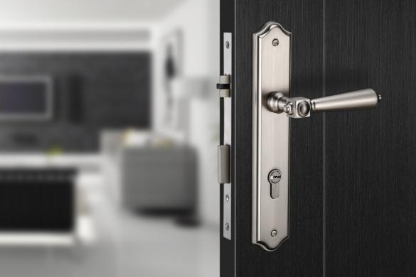 Khóa cửa HK kẽm VICKINI 35117.101 MSN dài 260 - Ảnh 2