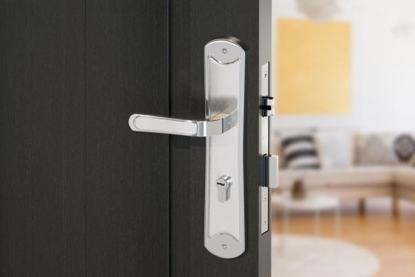 Khóa cửa bằng Inox VICKINI 37920.101 SSS dài 280 - Ảnh 2