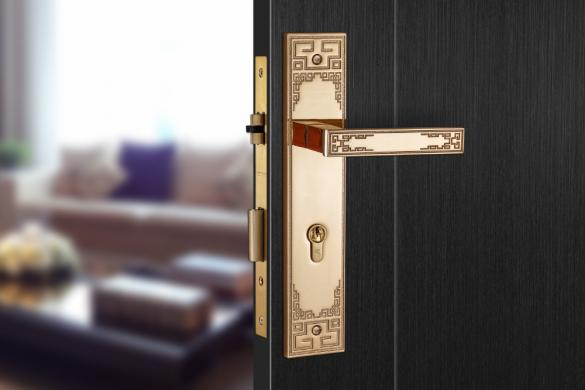 Khóa cửa bằng đồng VICKINI 38404.102 dài 280 - Ảnh 3
