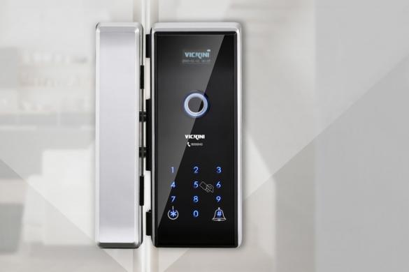 Khóa điện tử cửa kính 2 cánh Vickini 39701.002 SPR - Ảnh 2