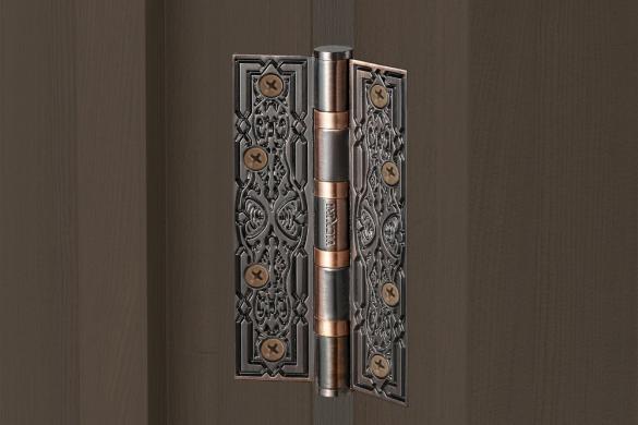 Bản lề lá Vickini 43108.134 AC HK kẽm 124x75x4mm - Ảnh 2
