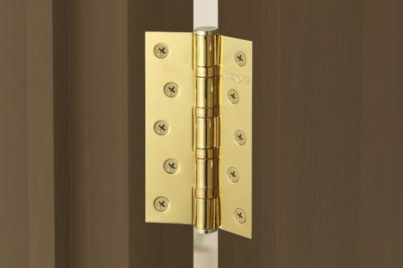 Bản lề lá Vickini 43130.001 GP sắt 126x76x3mm - Ảnh 2