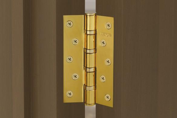 Bản lề lá Vickini 43130.002 GP sắt 126x76x4mm - Ảnh 2