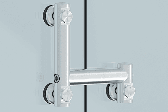 Kẹp cố định vách kính - kính VICKINI 61703.001 SSS - Ảnh 2