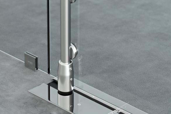 Kẹp kính dưới cánh cửa VICKINI 61801.001 SSS - Ảnh 2