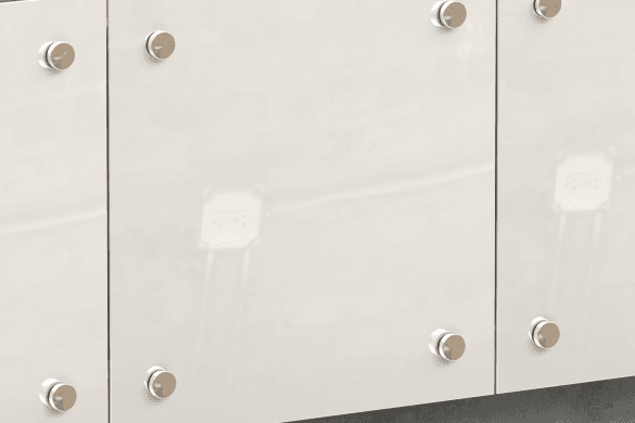 Ốc giữ kính inox 201 Ø25 VICKINI 64125 dài 30, 50, 70, 100, 150mm - Ảnh 2