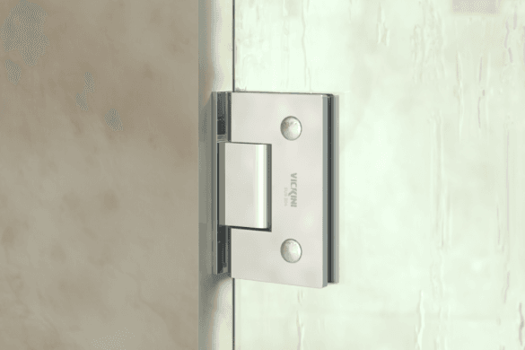 Bản lề tường kính 90 độ VICKINI 66078.091 PSS - Ảnh 2