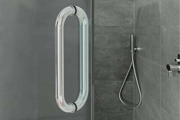 Tay nắm cửa kính inox 201 dài 30cm VICKINI 69113.300 PSS - Ảnh 2