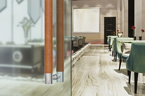 Tay nắm cửa kính inox 304 dài 60cm VICKINI 69150.600 - Ảnh 2