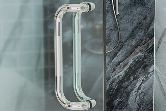 Tay nắm cửa kính inox 201 dài 45cm VICKINI 69152.450 PSS - Ảnh 2