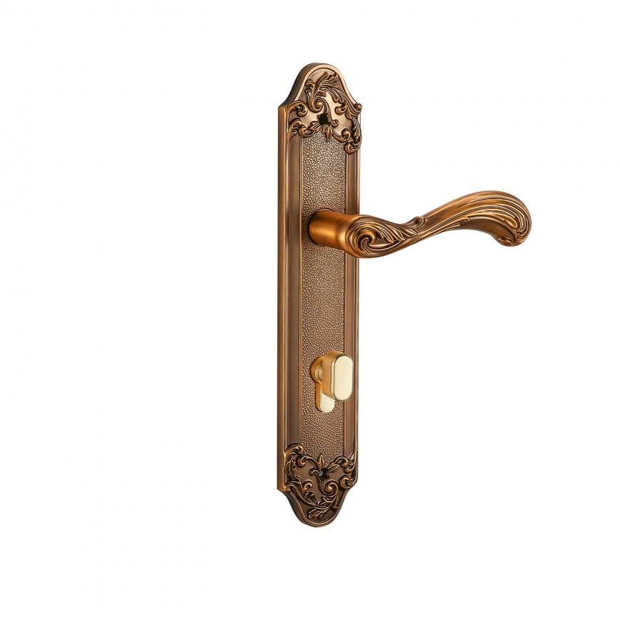 Khóa cửa HK kẽm VICKINI 35111.101 CF dài 275