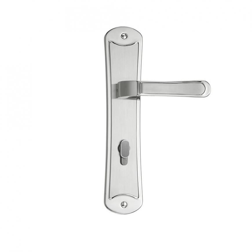 Khóa cửa bằng Inox VICKINI 37920.101 SSS dài 280