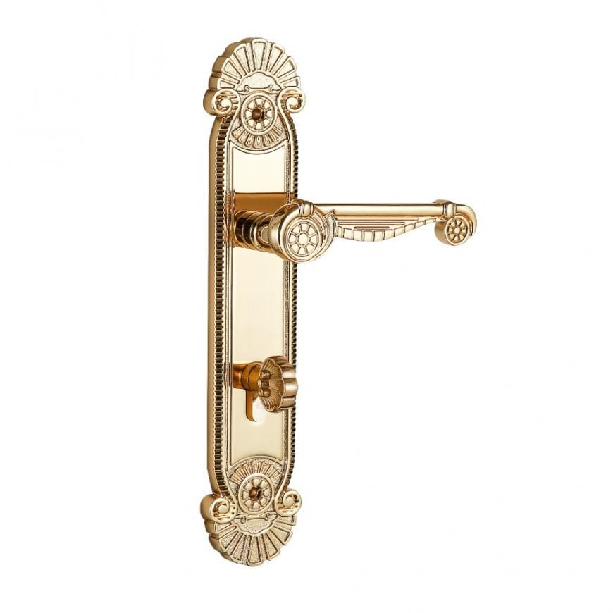Khóa cửa bằng đồng VICKINI 38403.101 RG dài 304 - Ảnh 2