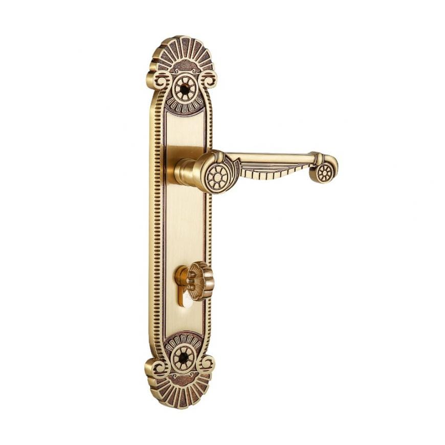 Khóa cửa bằng đồng VICKINI 38403.101 RG dài 304