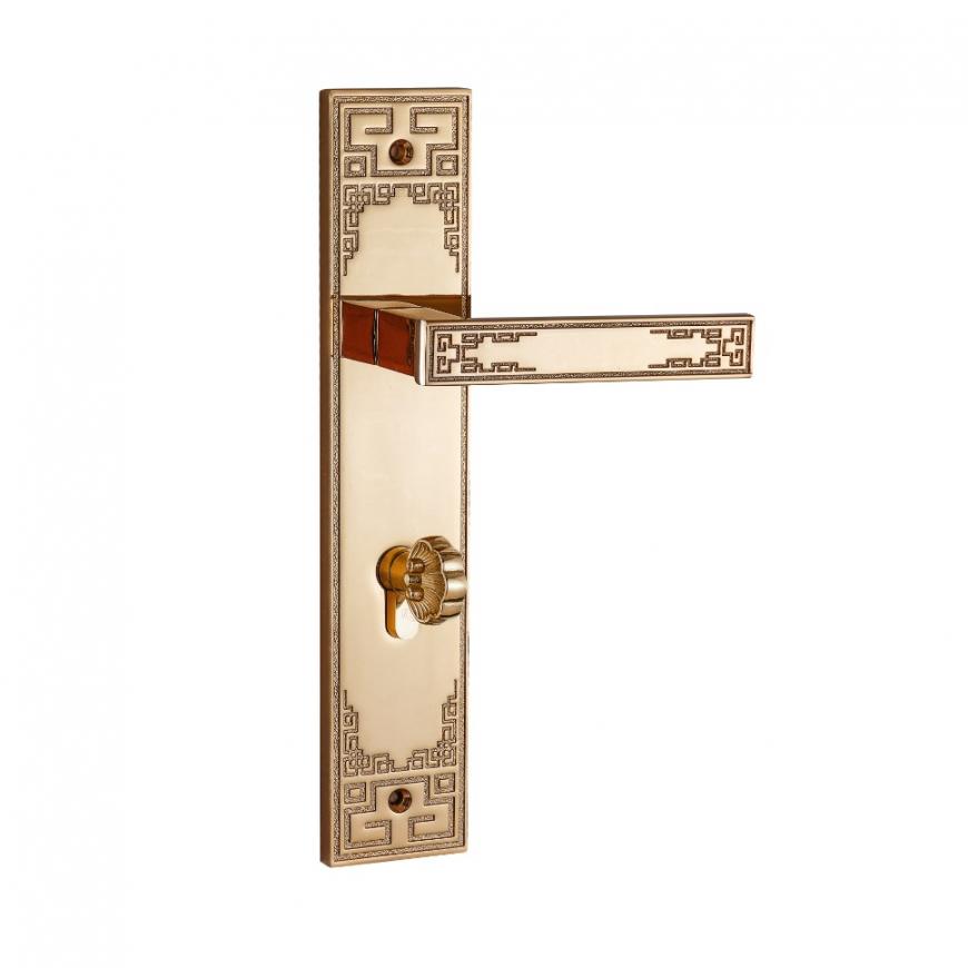 Khóa cửa bằng đồng VICKINI 38404.102 dài 280 - Ảnh 2