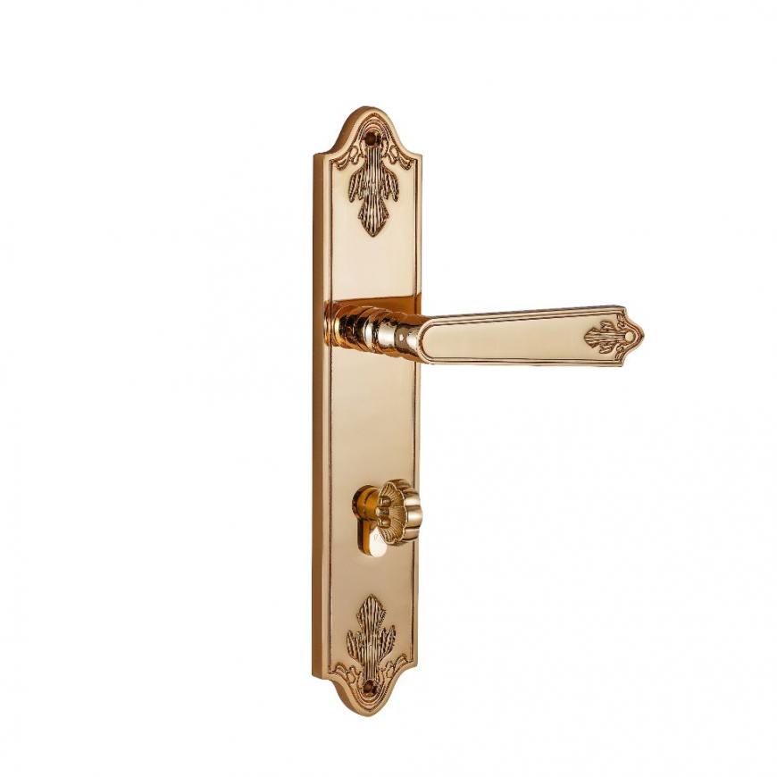 Khóa cửa bằng đồng VICKINI 38405.101 RG dài 298 - Ảnh 2