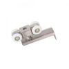 Bánh xe trượt treo 80kg 4 bánh nhựa, đế inox 201