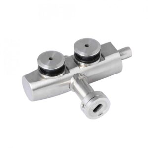 Cốt xoay trên có chân bắt tường kính VICKINI 61702.001 SSS