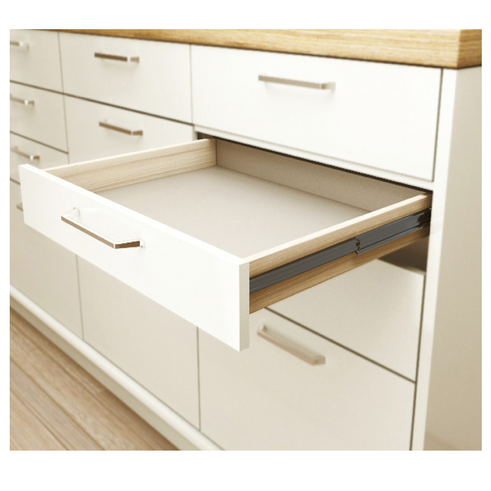 Ray bi 3 tầng giảm chấn Hafele 494.02.075 500mm - Ảnh 2
