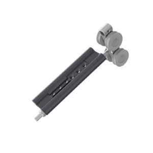 Bánh xe trên Draho ZH-JTL1 hệ xingfa 63 màu đen, xám, bạc