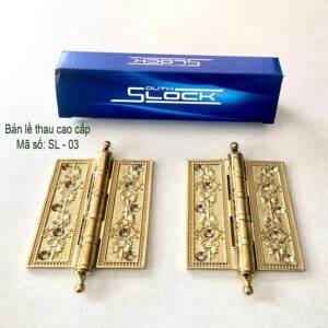 Bản lề Thái Lan SL03 PVD GOLD 125x86x4mm
