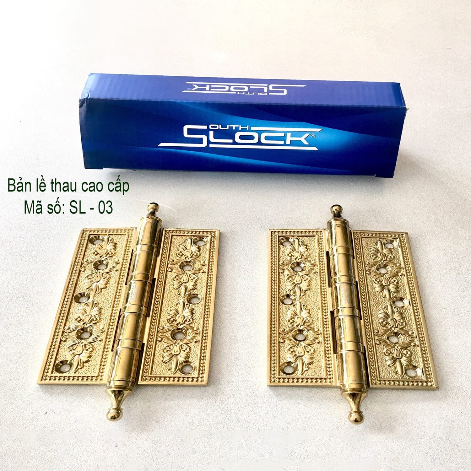 Bản lề Thái Lan SL03 PVD GOLD 125x86x4mm