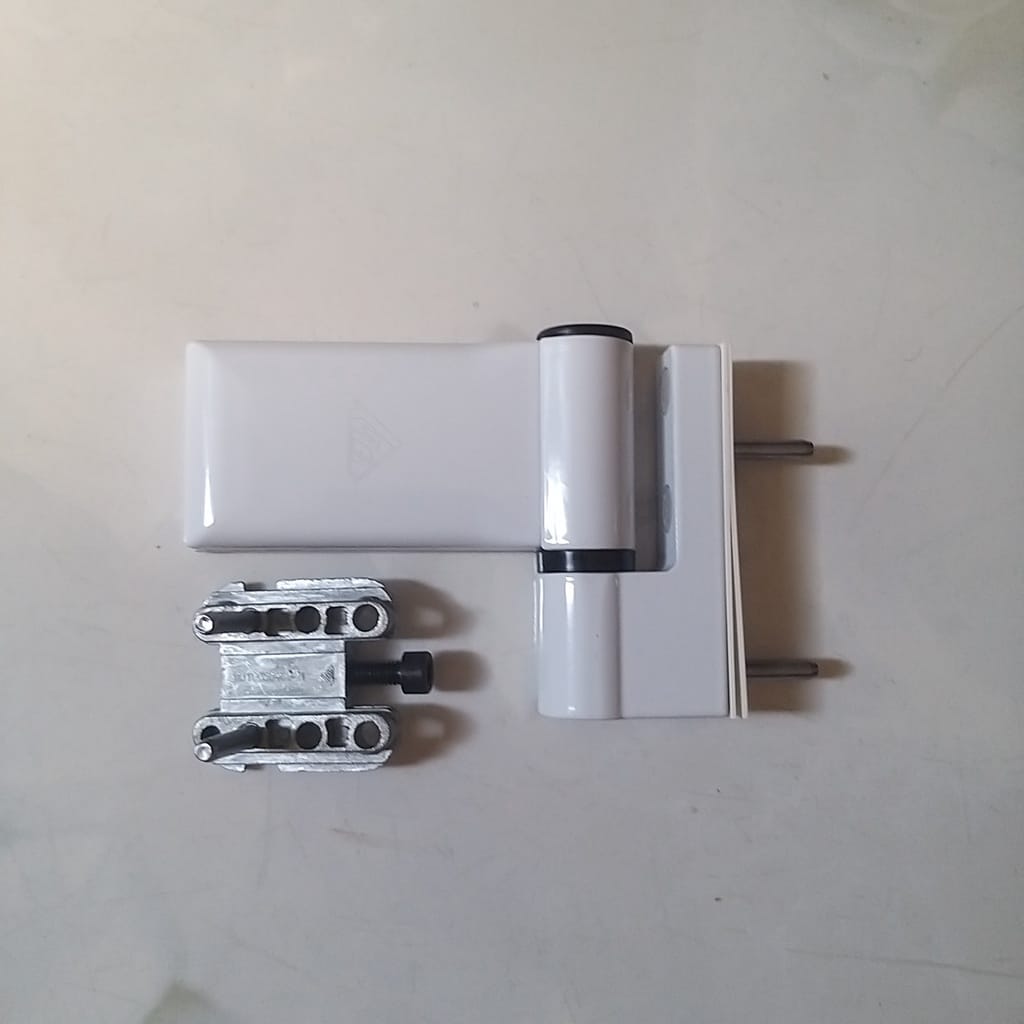 Bản lề 3D GQ 10560 90kg cửa nhựa lõi thép uPVC - Ảnh 8