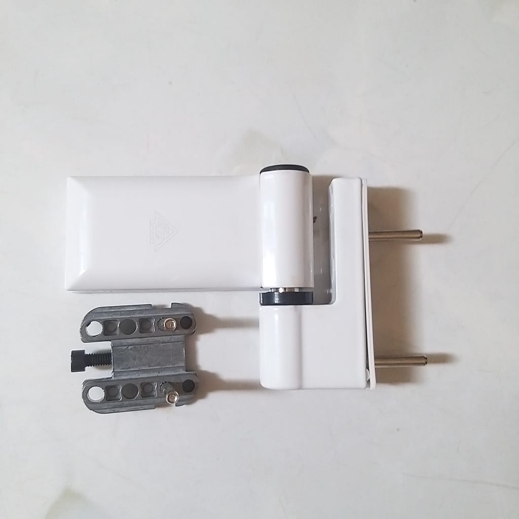 Bản lề 3D GQ 10560L2A loại 2 đẹp cửa nhựa lõi thép uPVC - Ảnh 3