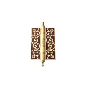 Bản lề lá Slockouth SL01125 RG đồng thau 125x86x4mm