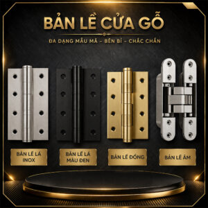Bản lề cửa gỗ