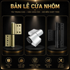 Bản lề cửa nhôm