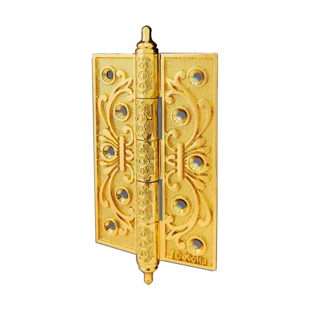 Bản lề đồng thau BBL-68100 dài 100mm dày 4mm - Ảnh 2