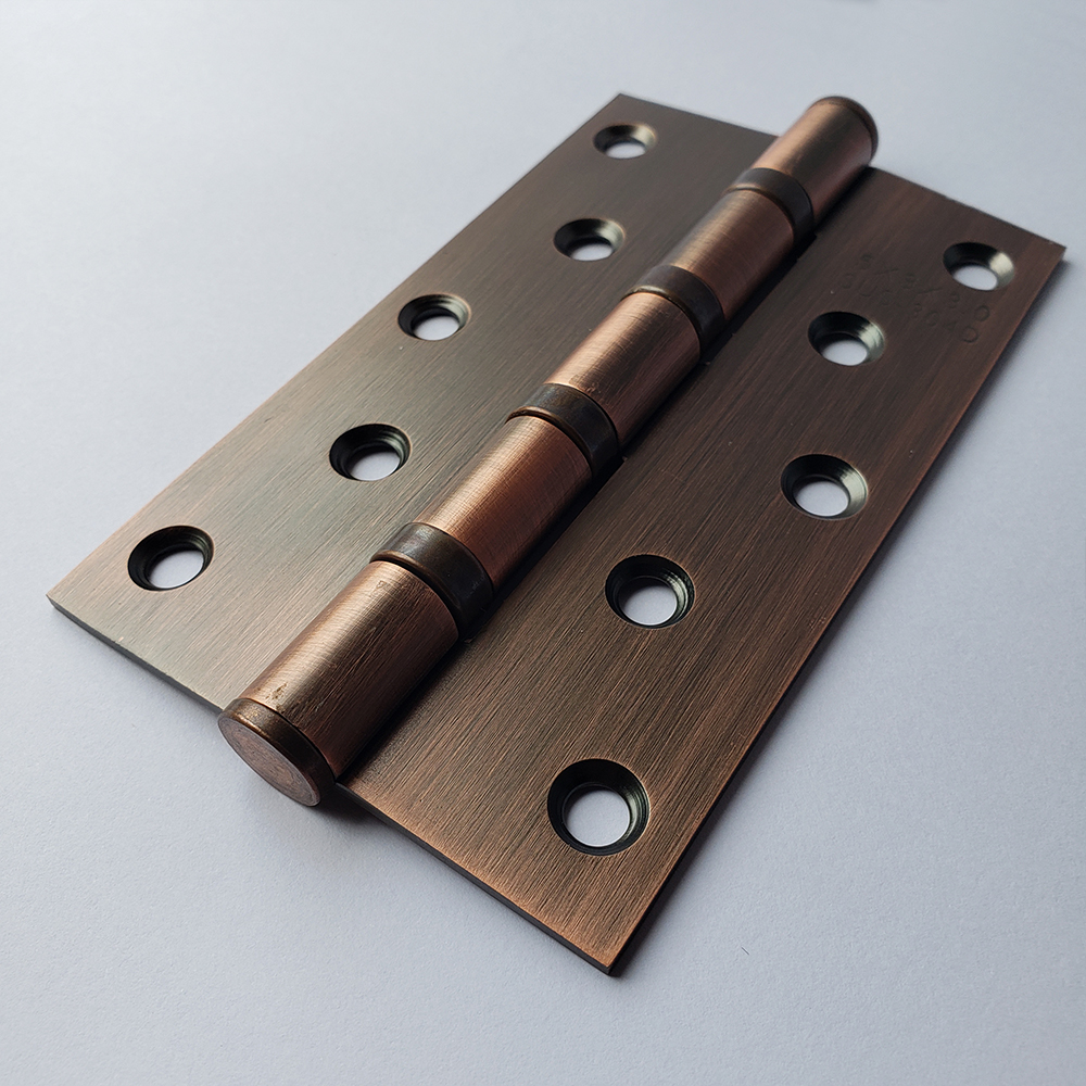 Bản lề lá inox 201 BL020 125x75x3mm màu nâu - Ảnh 3