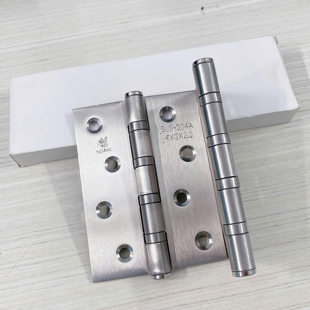 Bản lề lá inox 201 BL038 100x75x2mm - Ảnh 3