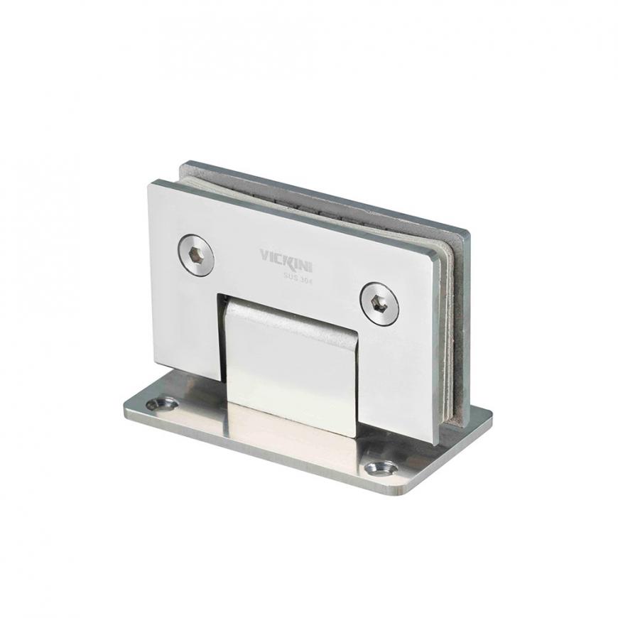 Bản lề tường kính 90 độ VICKINI 66078.090 SSS