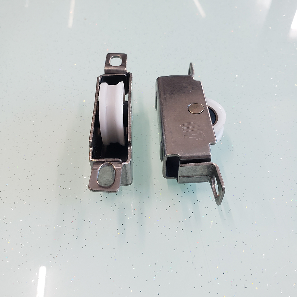 Bánh xe CL03-01 chịu lực bánh nhựa hệ 55 dập lỗ - Ảnh 2