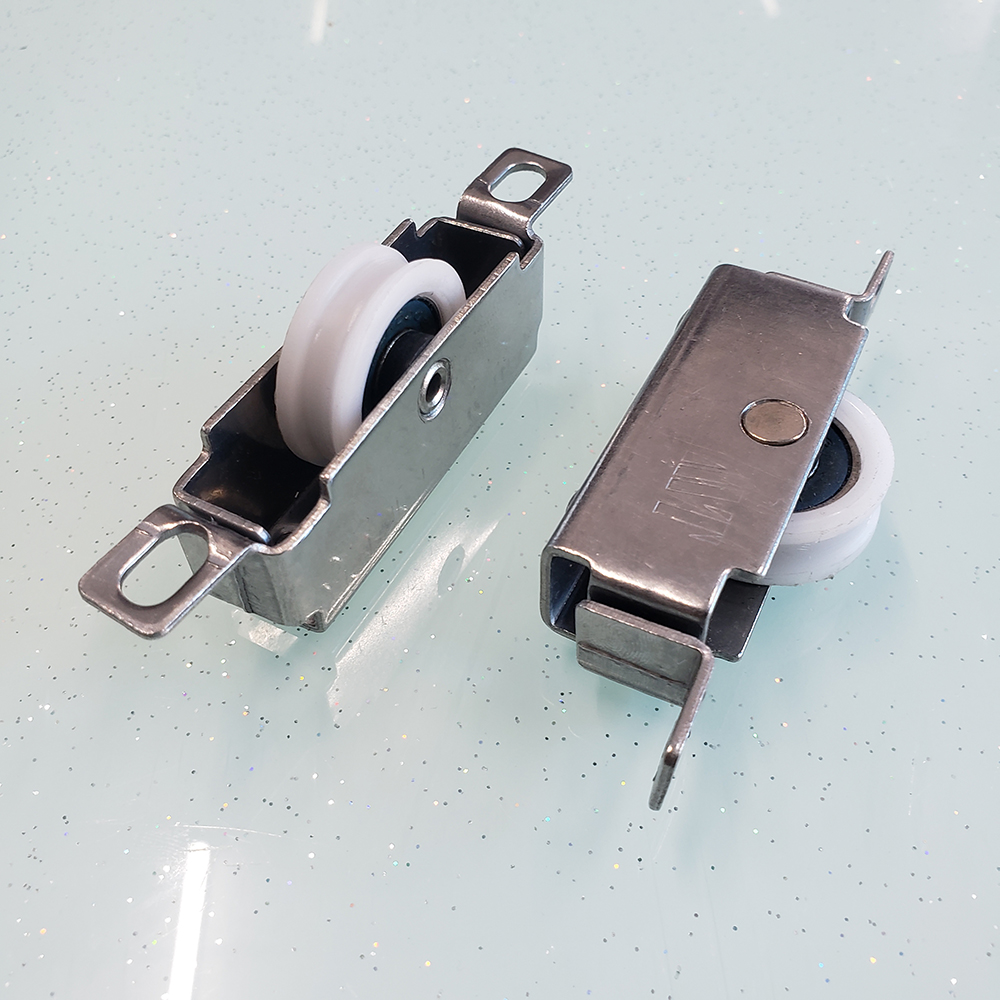 Bánh xe CL03-01 chịu lực bánh nhựa hệ 55 dập lỗ - Ảnh 3