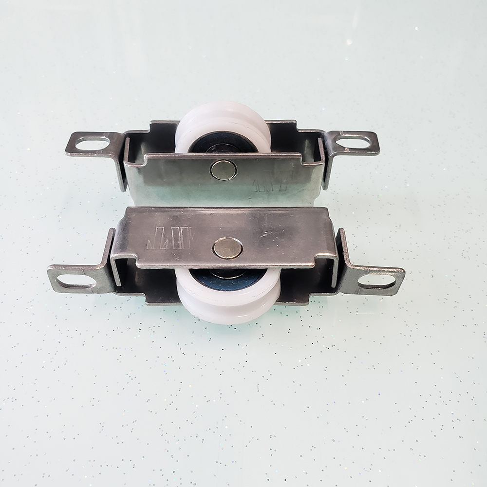 Bánh xe CL03-01 chịu lực bánh nhựa hệ 55 dập lỗ - Ảnh 4