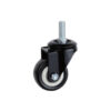 Bánh xe cọc vít nhựa PVC BXD118 xoay