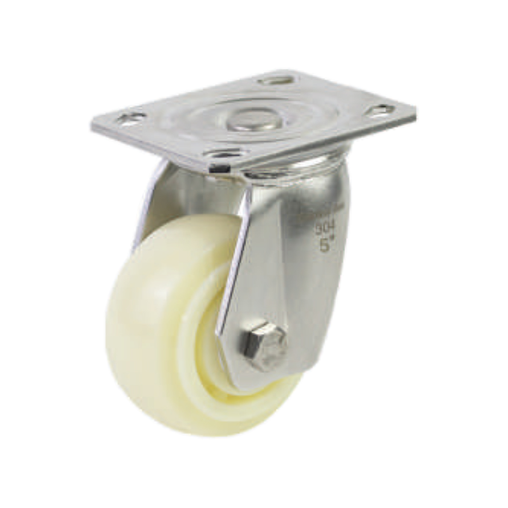 Bánh xe đẩy nhựa PP BXD112 xoay càng inox 304 - Ảnh 3
