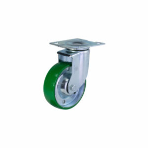Bánh xe đẩy nhựa PU BXD016-125 lõi thép xoay