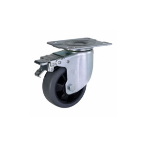 Bánh xe đẩy nhựa TPR BXD020 xoay có khóa