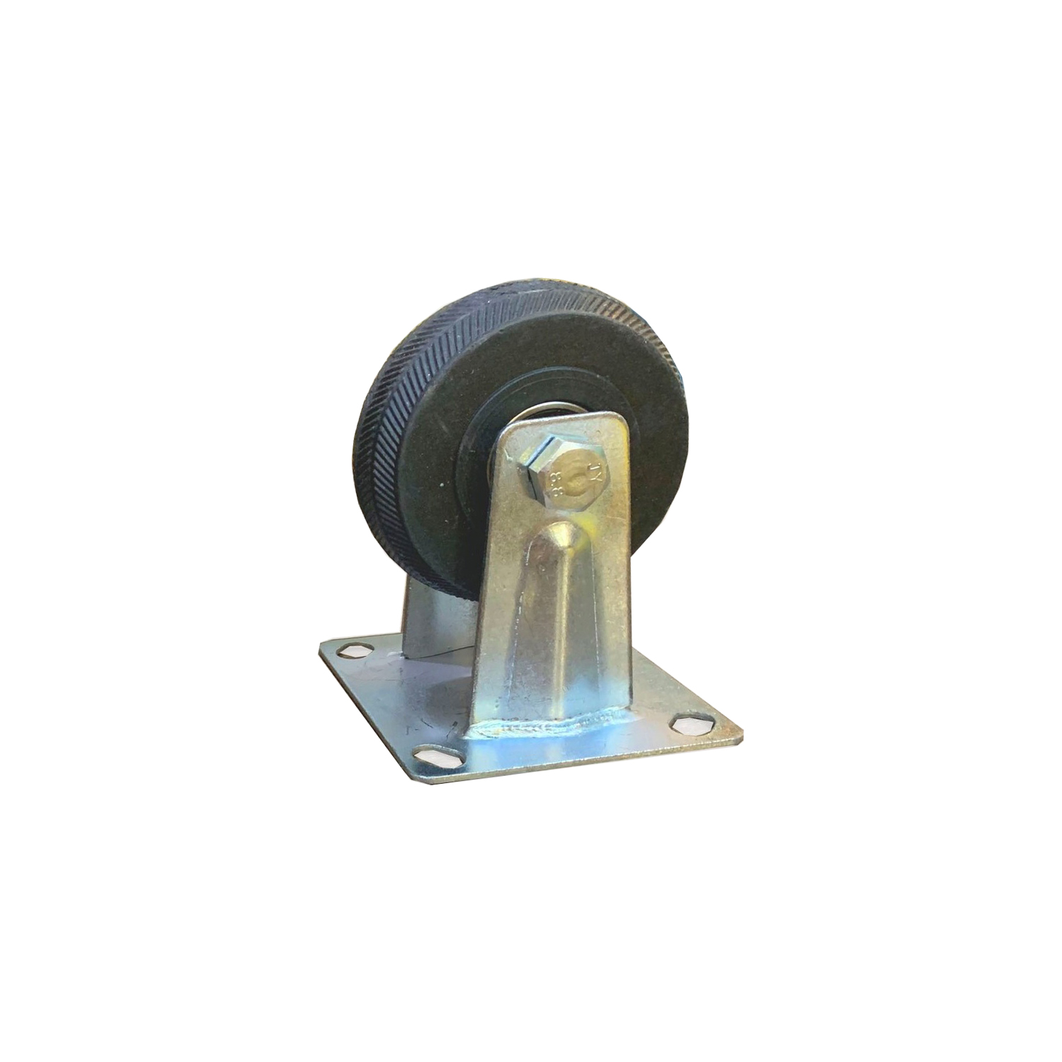 Bánh xe đẩy nhựa cao su đặc BXD093 cố định