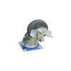 Bánh xe đẩy nhựa cao su đặc BXD091 xoay có khóa