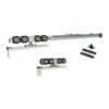 Bánh xe lùa treo giảm chấn 2 chiều HMR828-2Y có rãnh