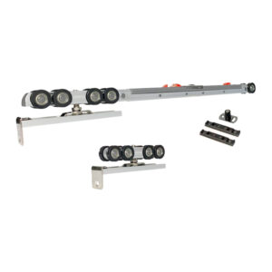 Bánh xe lùa treo giảm chấn 2 chiều HMR828-2Y có rãnh