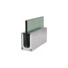 Bộ chân đế kẹp kính lan can không trụ dài 15cm